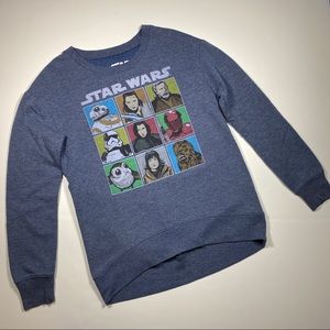 Star Wars Graphic Sweatshirt: size xs